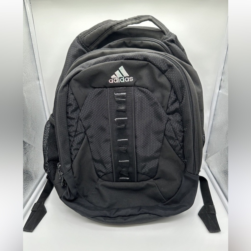 Adidas load spring Black Backpack for Men